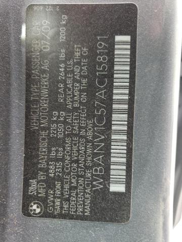 Photo 9 VIN: WBANV1C57AC158191 - BMW 528 XI 