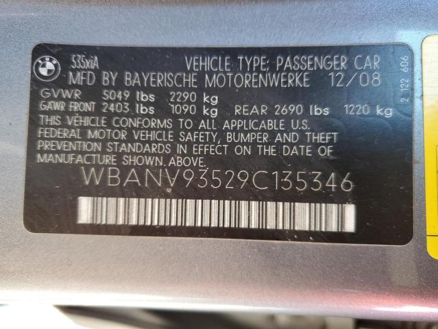 Photo 11 VIN: WBANV93529C135346 - BMW 535 XI 