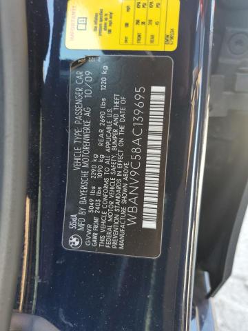 Photo 11 VIN: WBANV9C58AC139695 - BMW 535 XI 