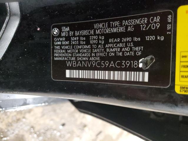 Photo 11 VIN: WBANV9C59AC391889 - BMW 5 SERIES 