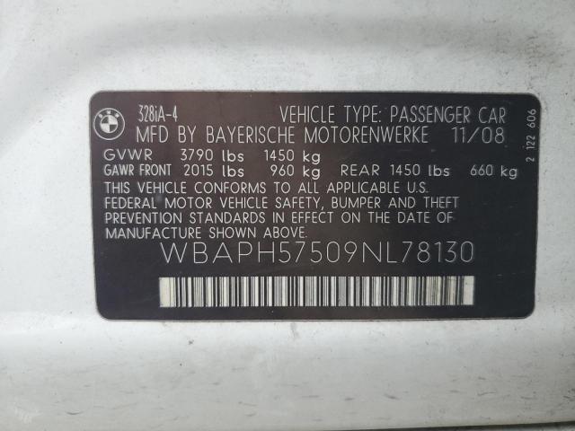 Photo 11 VIN: WBAPH57509NL78130 - BMW 3 SERIES 