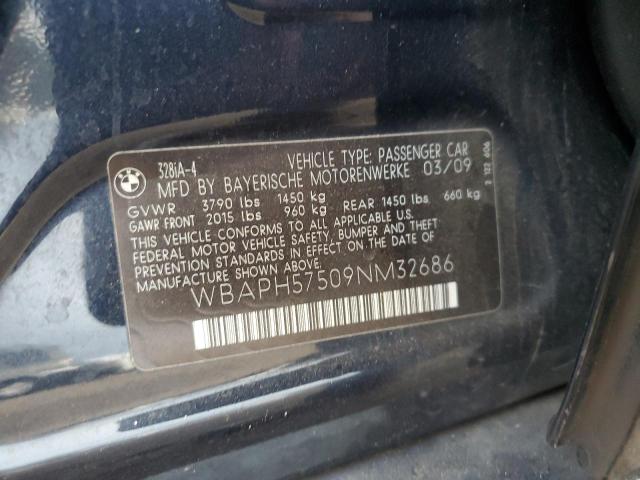 Photo 11 VIN: WBAPH57509NM32686 - BMW 328 I SULE 