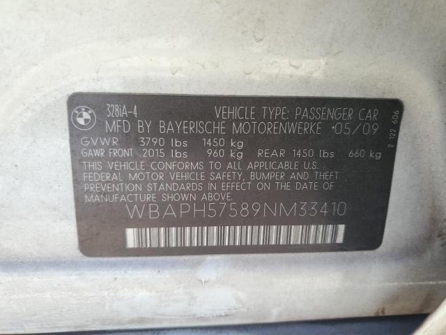 Photo 12 VIN: WBAPH57589NM33410 - BMW 328 I SULE 