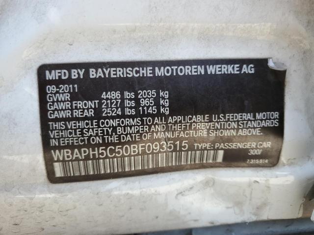 Photo 11 VIN: WBAPH5C50BF093515 - BMW 3 SERIES 