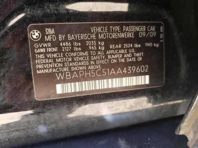 Photo 11 VIN: WBAPH5C51AA439602 - BMW 3 SERIES 