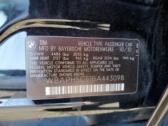 Photo 11 VIN: WBAPH5C51BA443098 - BMW 328 I SULE 