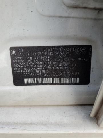 Photo 11 VIN: WBAPH5C52BA442610 - BMW 328 I SULE 