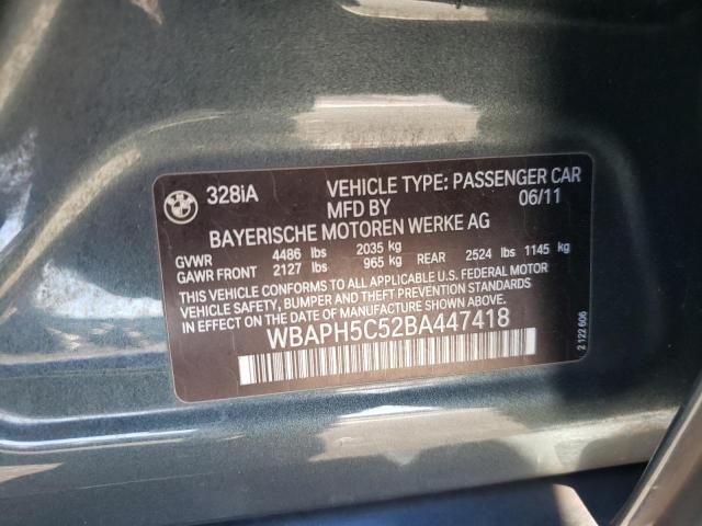 Photo 11 VIN: WBAPH5C52BA447418 - BMW 3 SERIES 