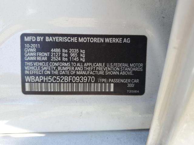 Photo 12 VIN: WBAPH5C52BF093970 - BMW 328 I SULE 