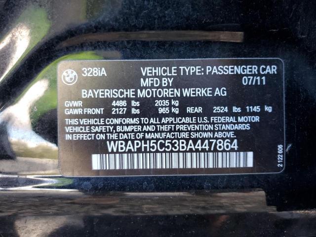 Photo 11 VIN: WBAPH5C53BA447864 - BMW 328 I SULE 