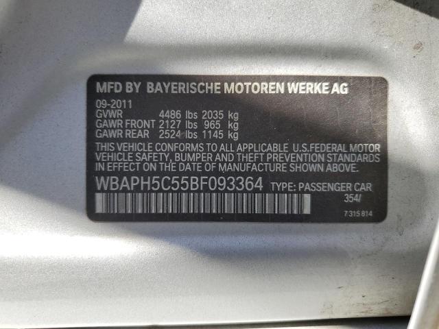 Photo 11 VIN: WBAPH5C55BF093364 - BMW 328 I SULE 