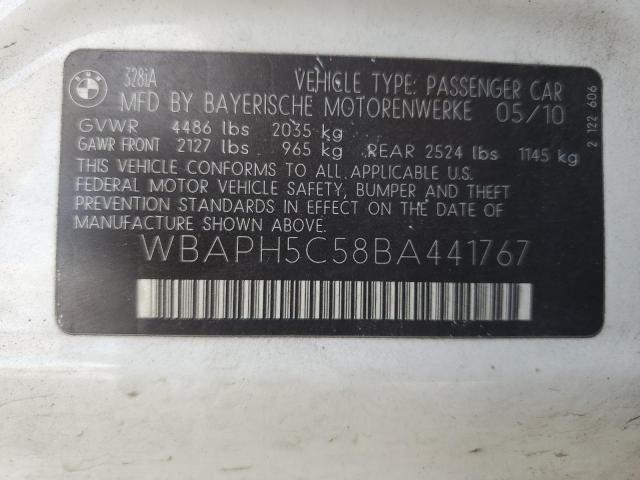 Photo 12 VIN: WBAPH5C58BA441767 - BMW 328 I SULE 