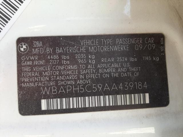 Photo 12 VIN: WBAPH5C59AA439184 - BMW 3 SERIES 