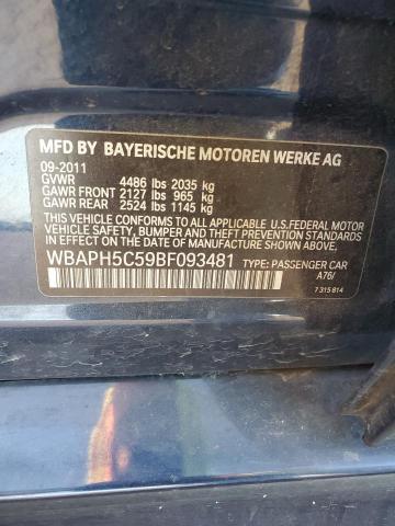 Photo 11 VIN: WBAPH5C59BF093481 - BMW 328 I SULE 