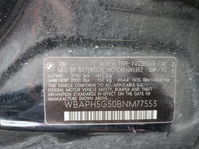 Photo 11 VIN: WBAPH5G50BNM77553 - BMW 328 I SULE 