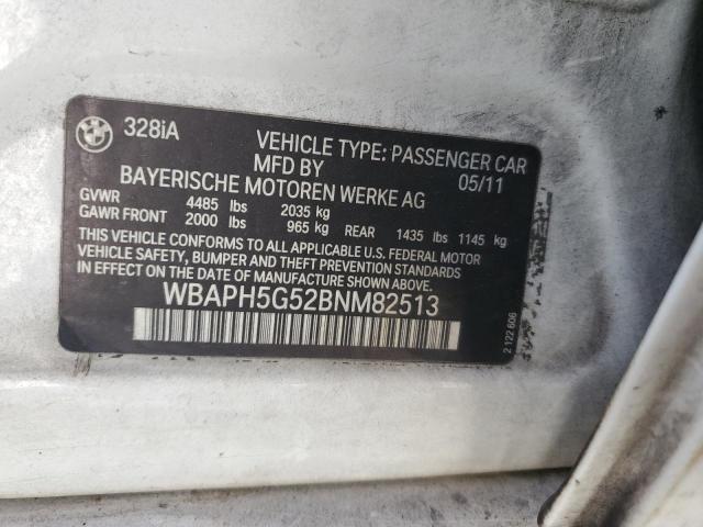 Photo 11 VIN: WBAPH5G52BNM82513 - BMW 328 I SULE 