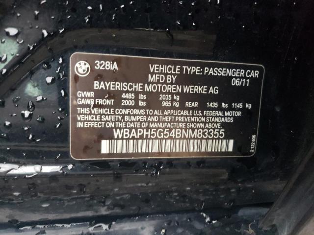 Photo 11 VIN: WBAPH5G54BNM83355 - BMW 328 I SULE 