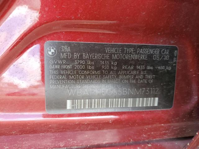 Photo 11 VIN: WBAPH5G55BNM73112 - BMW 3 SERIES 