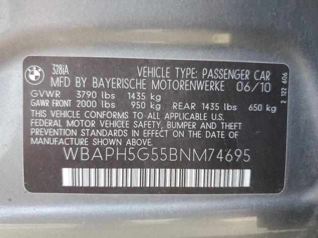 Photo 9 VIN: WBAPH5G55BNM74695 - BMW 328 I SULE 