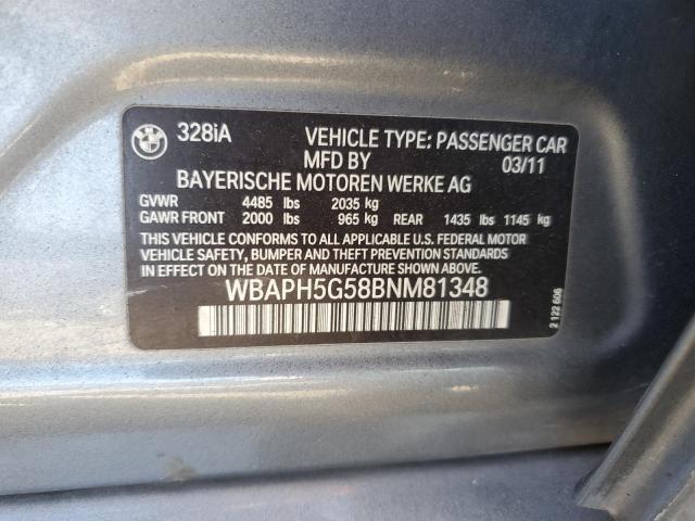 Photo 11 VIN: WBAPH5G58BNM81348 - BMW 3 SERIES 