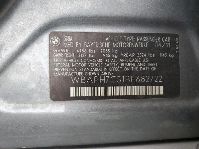 Photo 12 VIN: WBAPH7C51BE682722 - BMW 328 I 