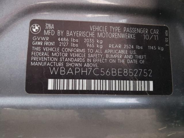 Photo 9 VIN: WBAPH7C56BE852752 - BMW 328 I 