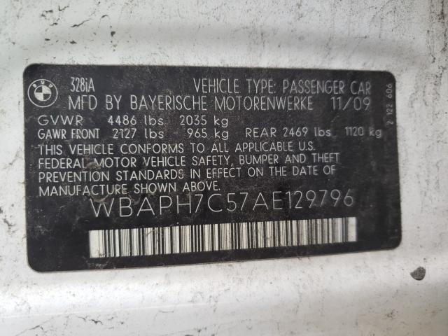 Photo 9 VIN: WBAPH7C57AE129796 - BMW 328 I 