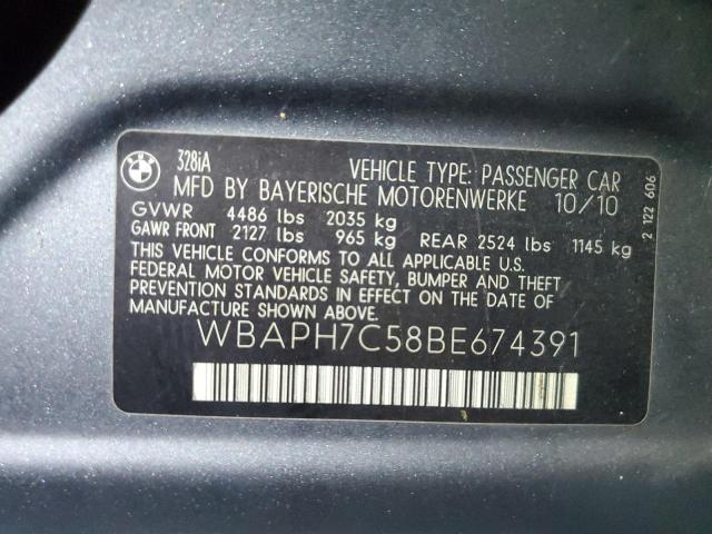 Photo 12 VIN: WBAPH7C58BE674391 - BMW 328 I 