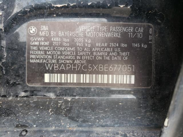 Photo 9 VIN: WBAPH7C5XBE677051 - BMW 328 I 