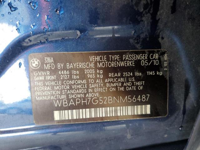 Photo 11 VIN: WBAPH7G52BNM56487 - BMW 328 I 