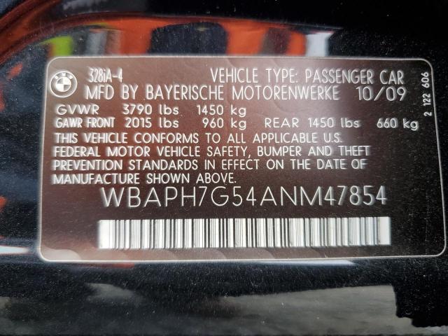 Photo 12 VIN: WBAPH7G54ANM47854 - BMW 328 I 