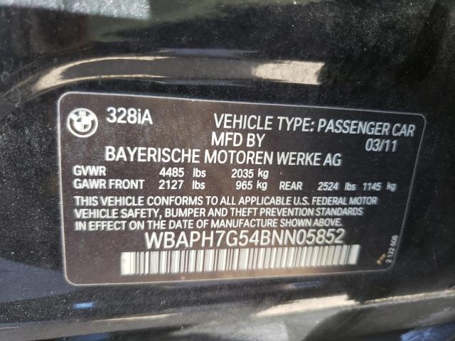 Photo 9 VIN: WBAPH7G54BNN05852 - BMW 328 I 