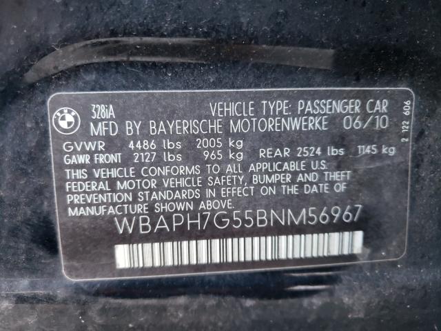 Photo 9 VIN: WBAPH7G55BNM56967 - BMW 328 I 