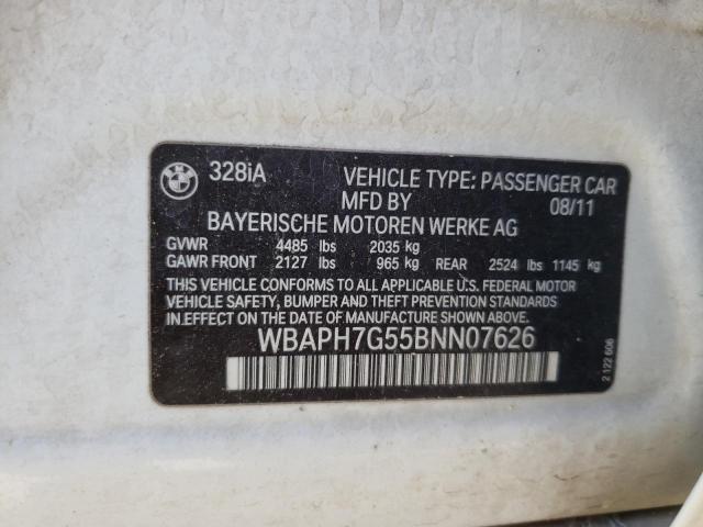 Photo 11 VIN: WBAPH7G55BNN07626 - BMW 328 I 