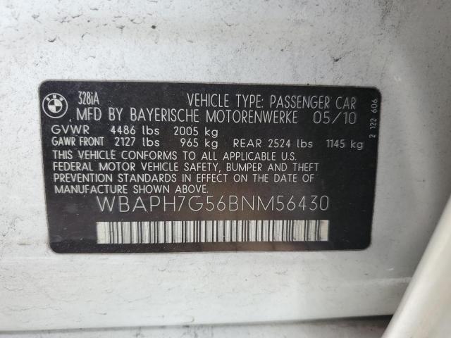 Photo 9 VIN: WBAPH7G56BNM56430 - BMW 328 I 