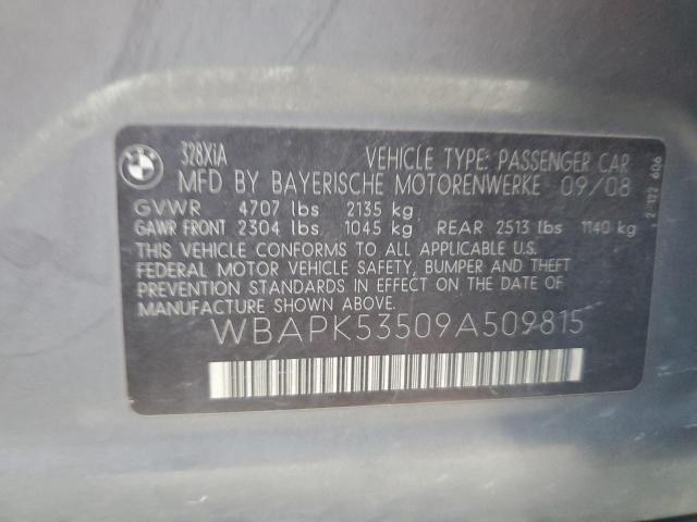 Photo 11 VIN: WBAPK53509A509815 - BMW 328 XI SUL 