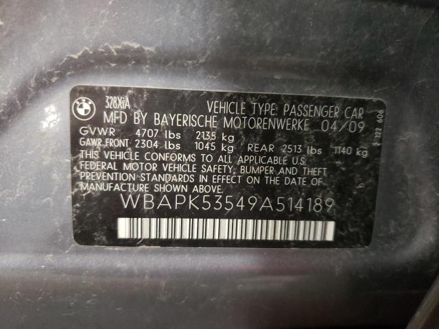 Photo 11 VIN: WBAPK53549A514189 - BMW 3 SERIES 