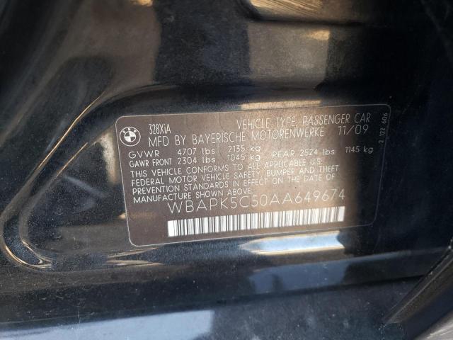 Photo 11 VIN: WBAPK5C50AA649674 - BMW 328 XI SUL 