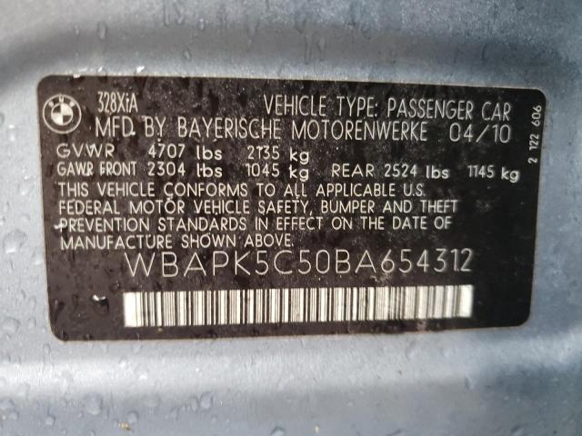 Photo 11 VIN: WBAPK5C50BA654312 - BMW 328 XI SUL 