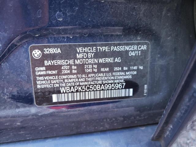 Photo 11 VIN: WBAPK5C50BA995967 - BMW 3 SERIES 