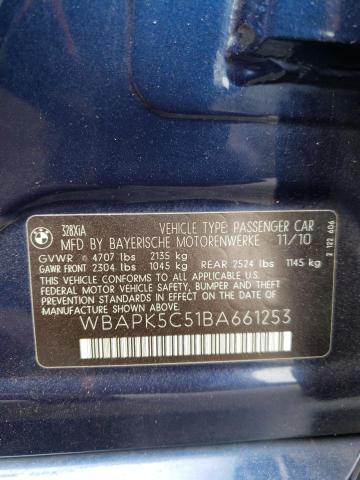 Photo 11 VIN: WBAPK5C51BA661253 - BMW 328 XI SUL 