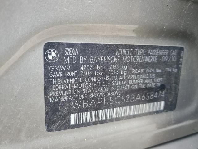 Photo 11 VIN: WBAPK5C52BA658474 - BMW 3 SERIES 