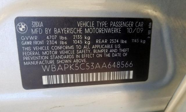 Photo 9 VIN: WBAPK5C53AA648566 - BMW 328I 