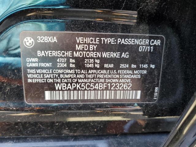 Photo 11 VIN: WBAPK5C54BF123262 - BMW 328 XI SUL 