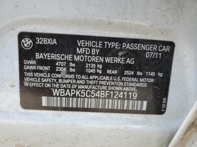 Photo 11 VIN: WBAPK5C54BF124119 - BMW 328 XI SUL 