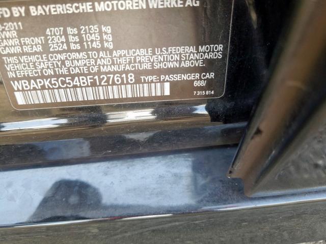 Photo 9 VIN: WBAPK5C54BF127618 - BMW 328 XI SUL 