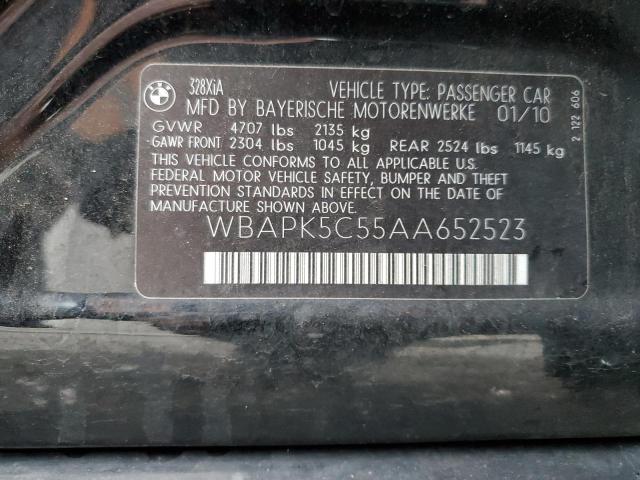 Photo 11 VIN: WBAPK5C55AA652523 - BMW 3 SERIES 