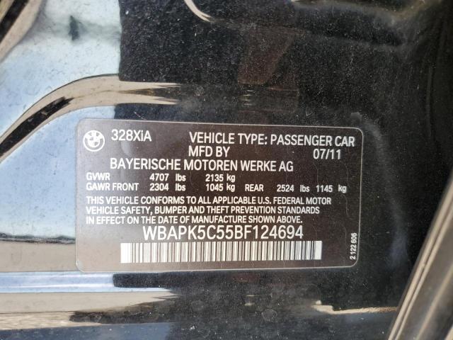 Photo 9 VIN: WBAPK5C55BF124694 - BMW 328 XI SUL 