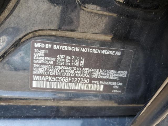 Photo 11 VIN: WBAPK5C56BF127250 - BMW 3 SERIES 