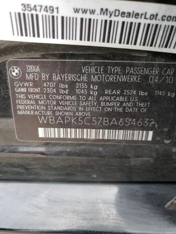 Photo 9 VIN: WBAPK5C57BA654632 - BMW 328 XI SUL 